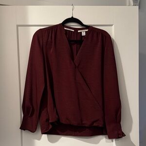 Scotch & Soda Burgundy Top